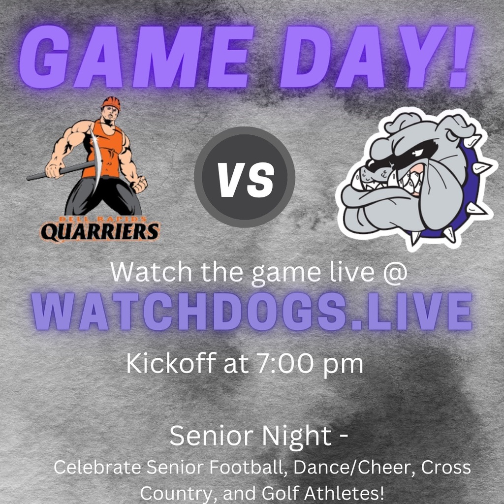Game Day! Watch the game at Watchdogs.live!