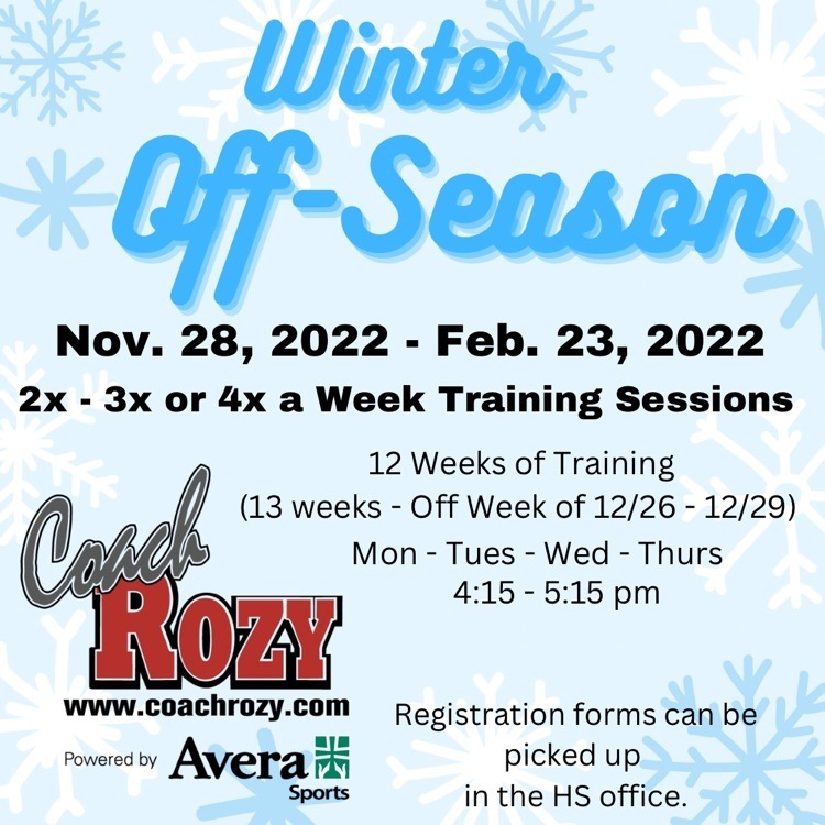 Rozy Winter Off-Season! Beginning soon! 
