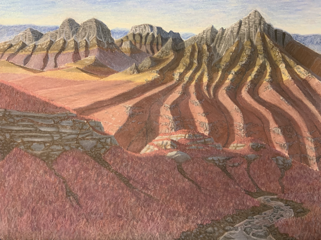 Marshall's piece "Evening Mountains"